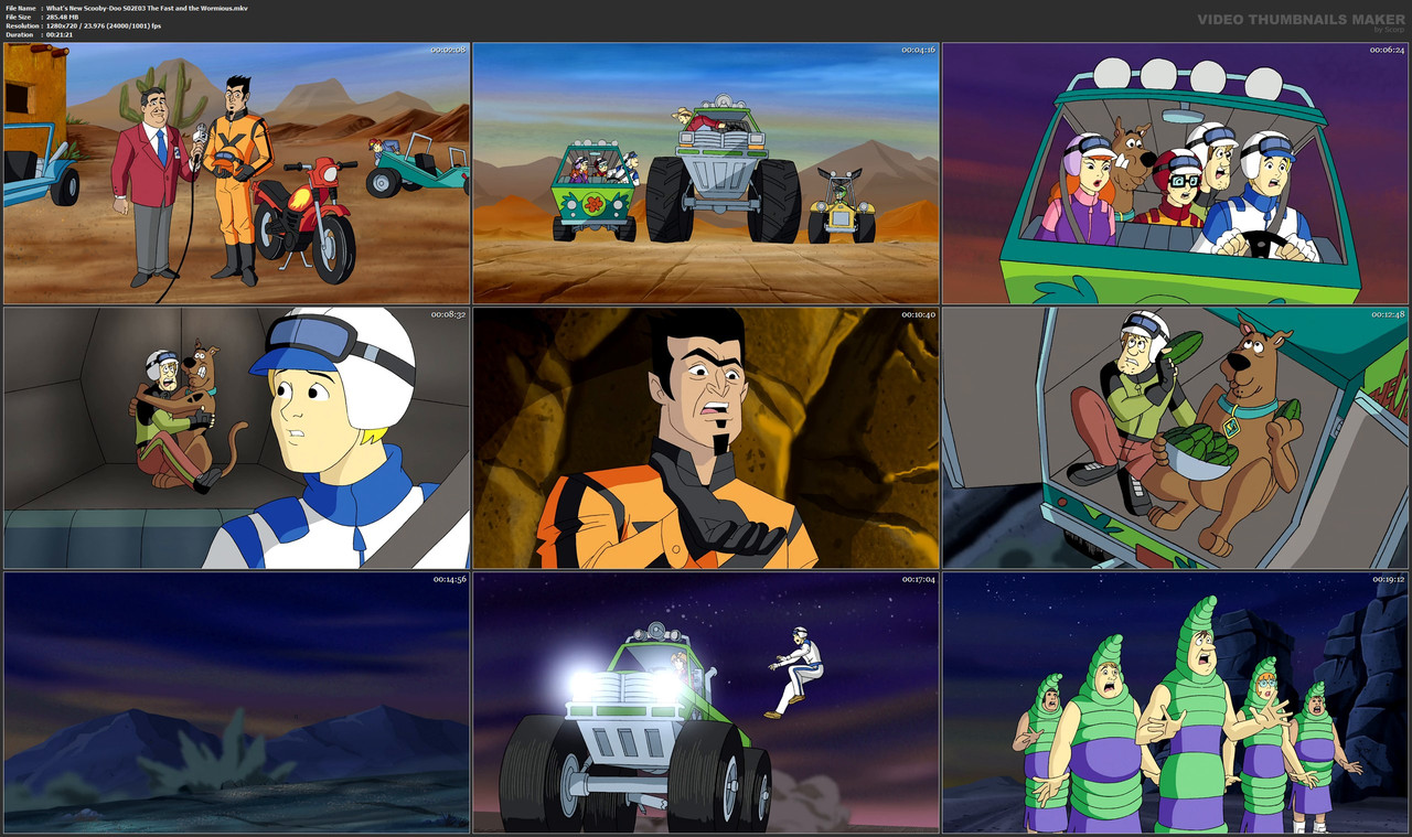 What's New Scooby-Doo S02E03 The Fast and the Wormious.mkv