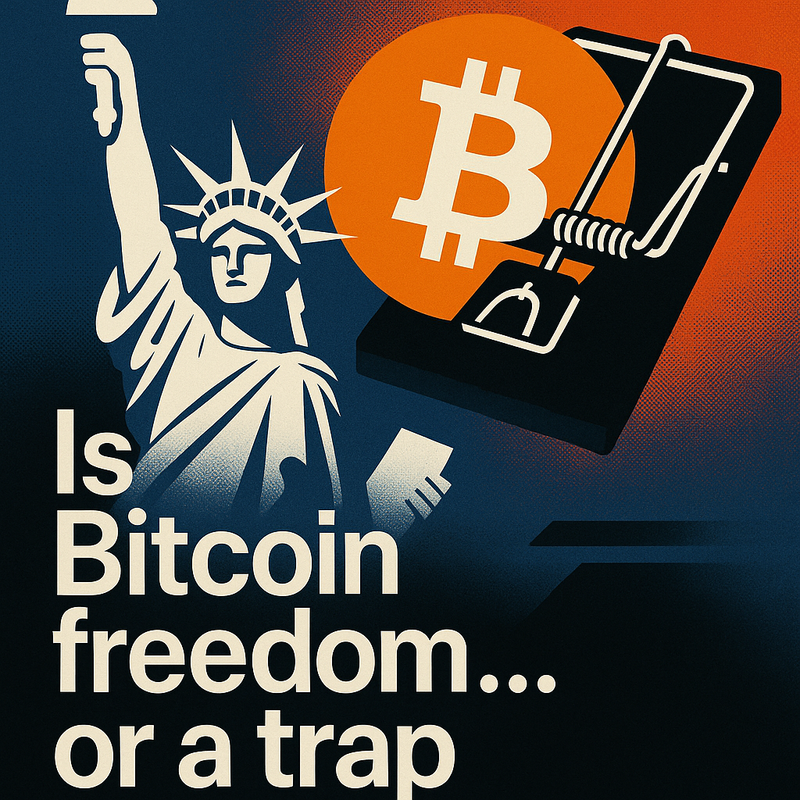 Is Bitcoin freedom… or a trap in disguise?