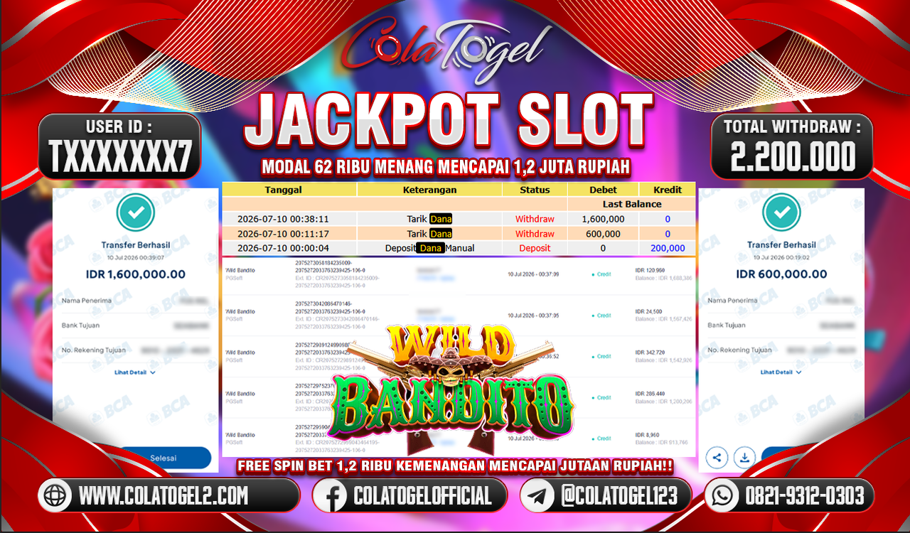 JACKPOT SLOT GACOR!!
