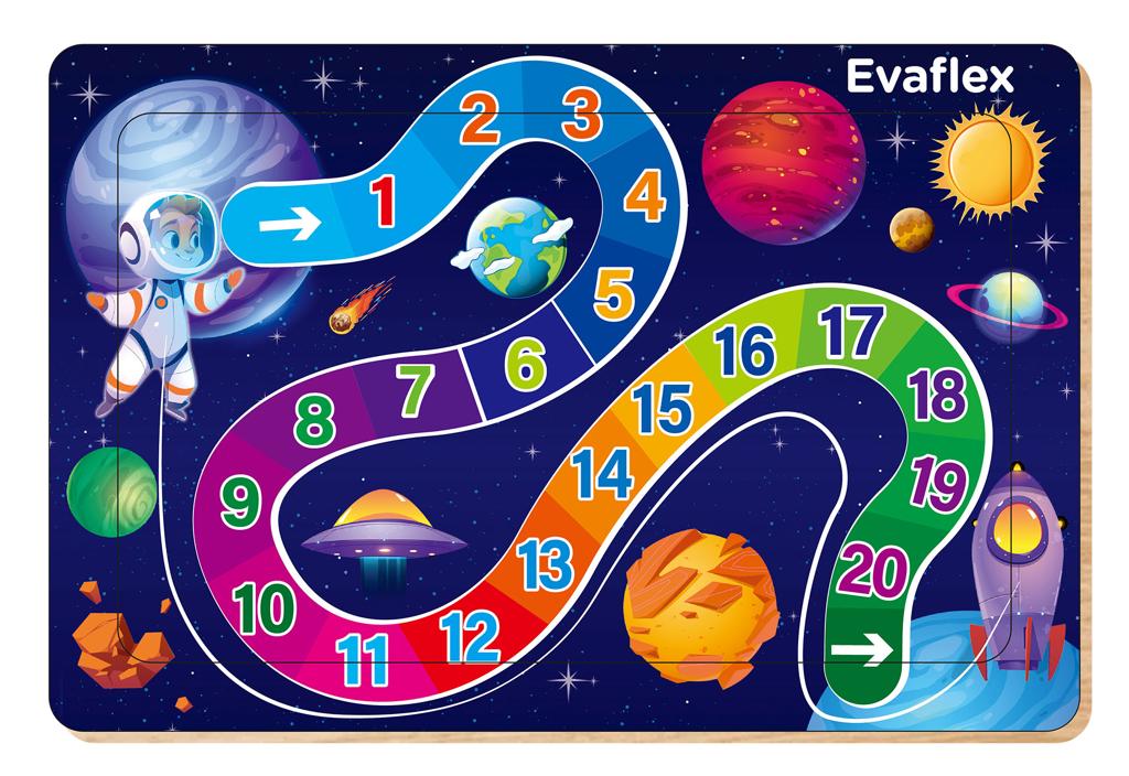 RMPCABZAS MADERA C/020 NUMEROS ESPACIO