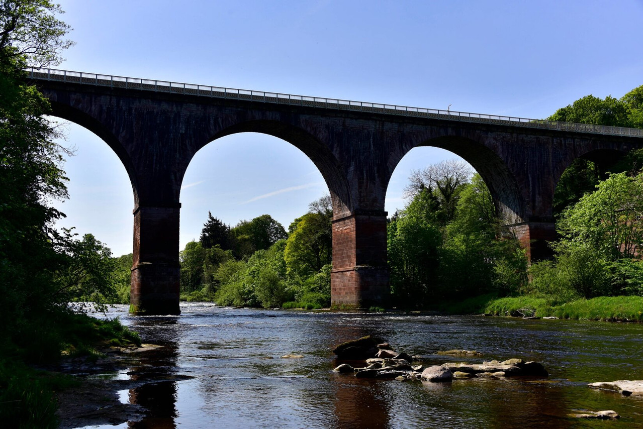 River Eden (Cumbria) - UK river flowing through England
