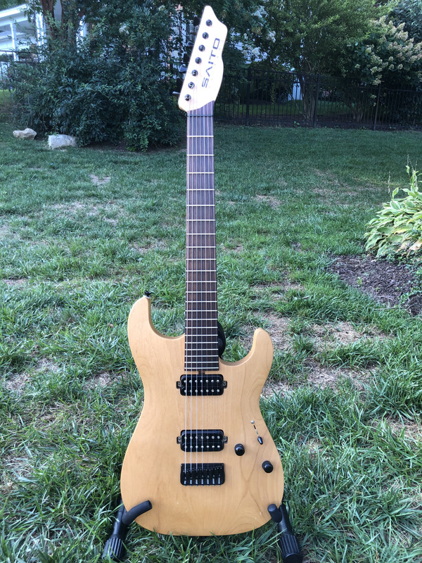 saito　大① 小⑤ FS - Saito S722 (MIJ 7-string masterpiece) | SevenString.org