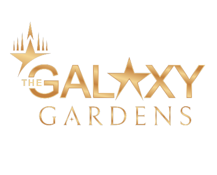Galaxy garden logo T Half