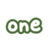 one