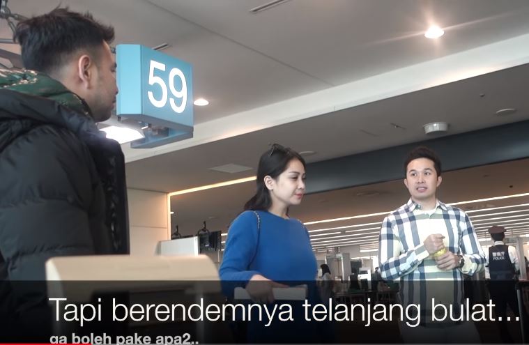 Nagita dan Raffi ingin menikmati onsen