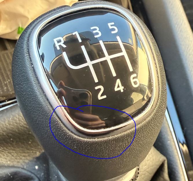 Slika ručice mjenjača