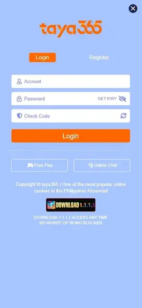 TAYA365 casino APK 
