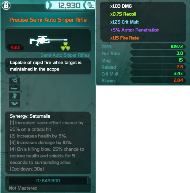 precise semi auto sniper rifle