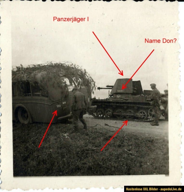 Panzerjäger I    Name Panzer  Belgrad Serbien