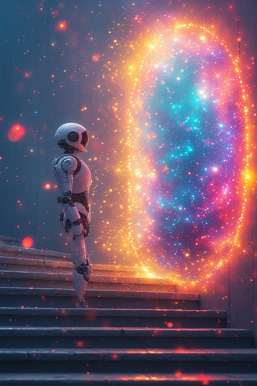 An-android-half-emerges-from-t-7