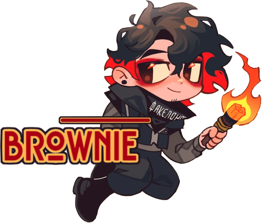 brownie | art by @cyani07