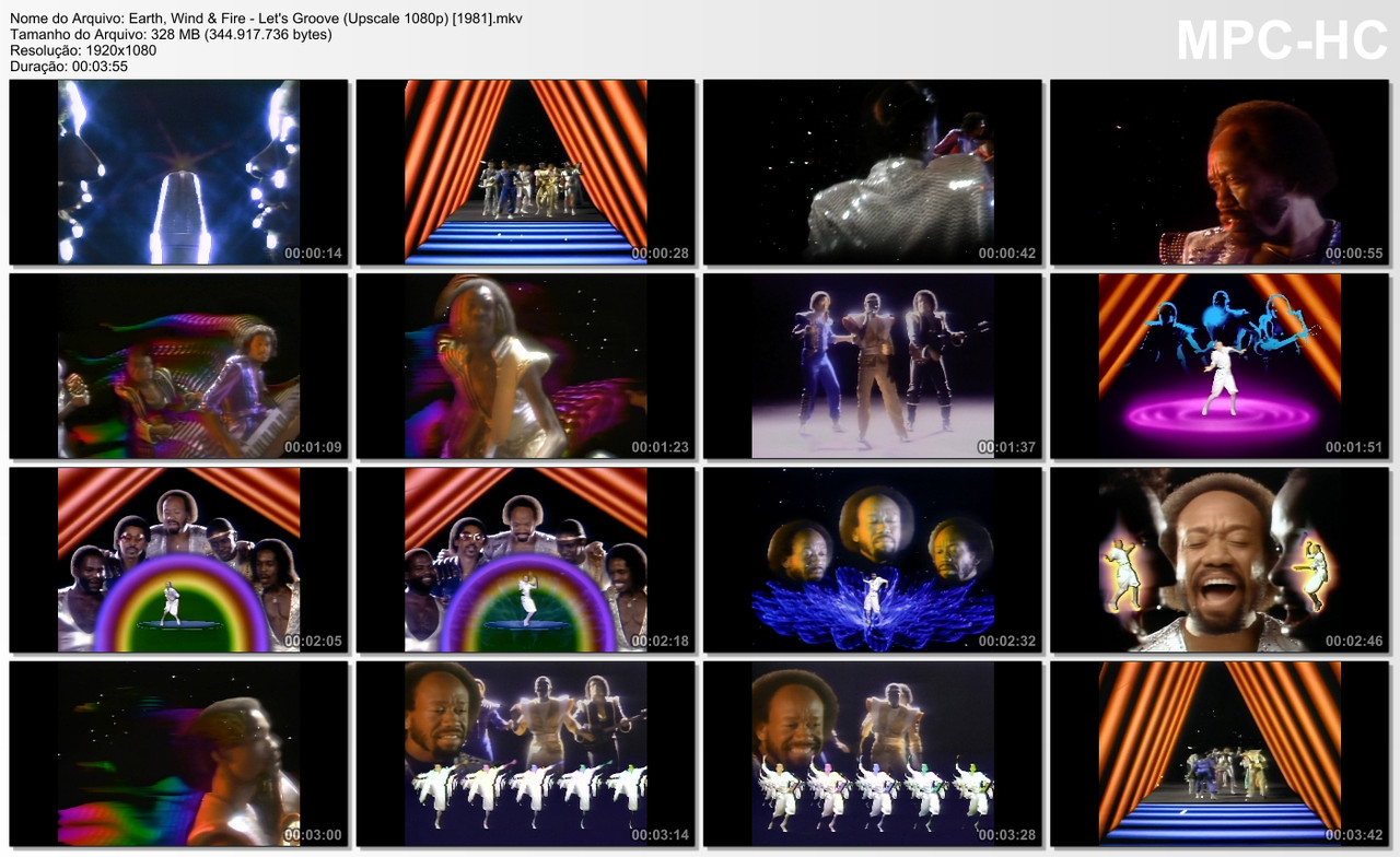 Earth, Wind & Fire - Let's Groove (Upscale 1080p) [1981]