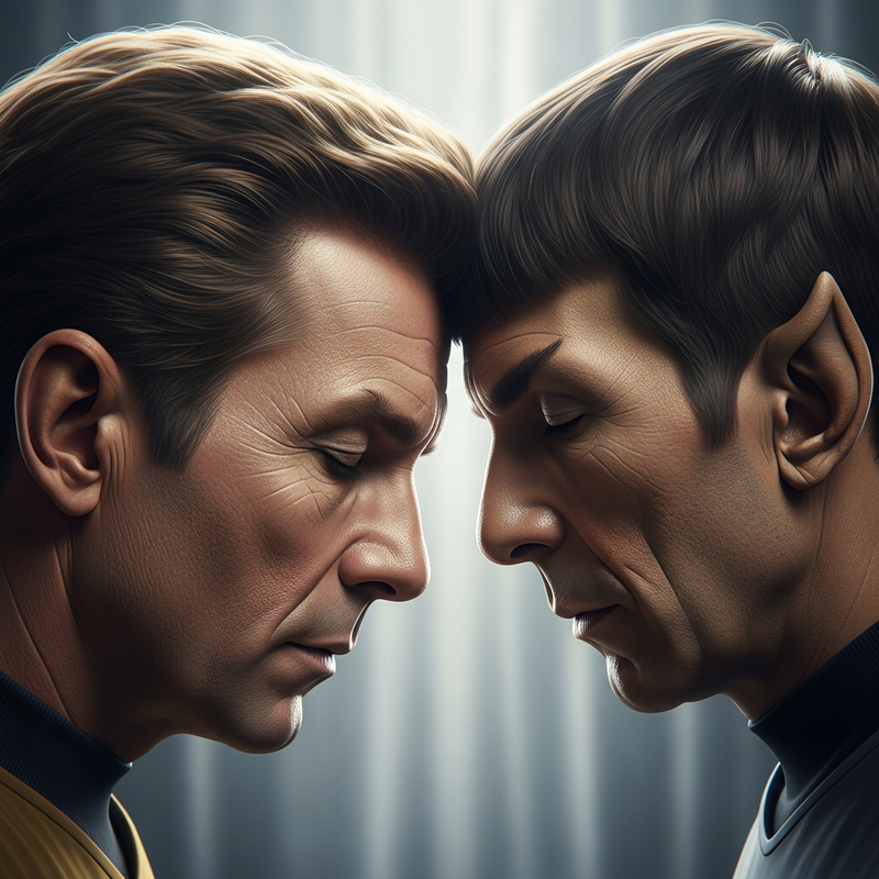 Jim and Spock