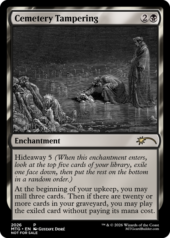 Cemetery Tampering