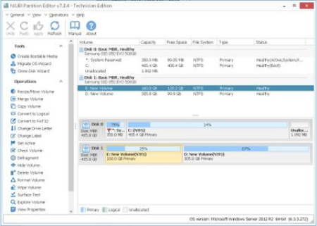 NIUBI Partition Editor Technician Edition 7.6.2 Portable