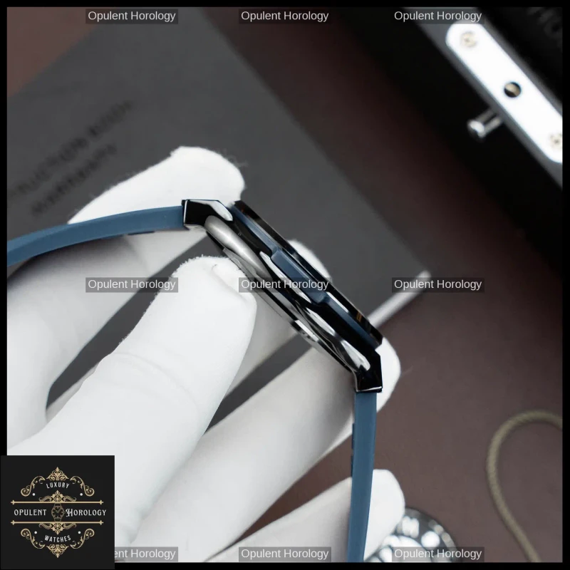 Hublot Classic Fusion Blue Dial Ceramic and King Gold Automatic Watch 42mm