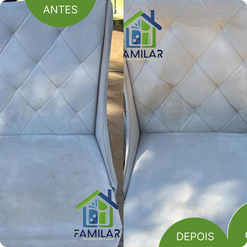 Higienização de Cadeiras Familar