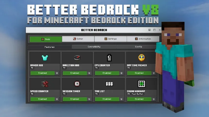 Better bedrock texture pack