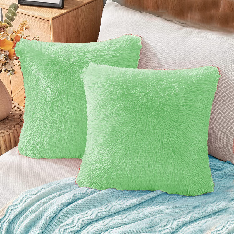 Cushion Cover Pillow Microfiber Soft Pillowcase Decorative Throw Pillow Sofa Set