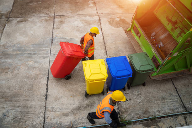 Residential cleanout dumpster drop