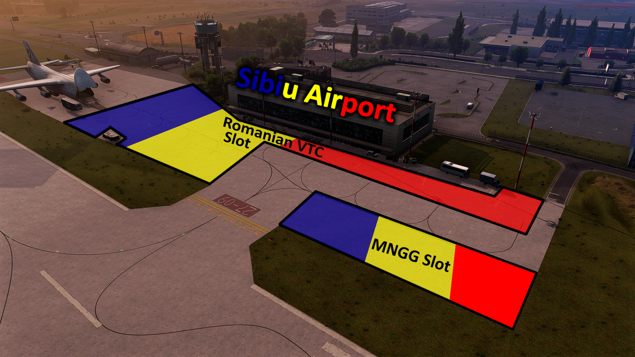 Romanians VTC Parking - Sibiu Airport