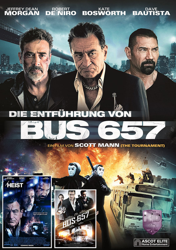 Poster Film Bus 657 ata The Heist