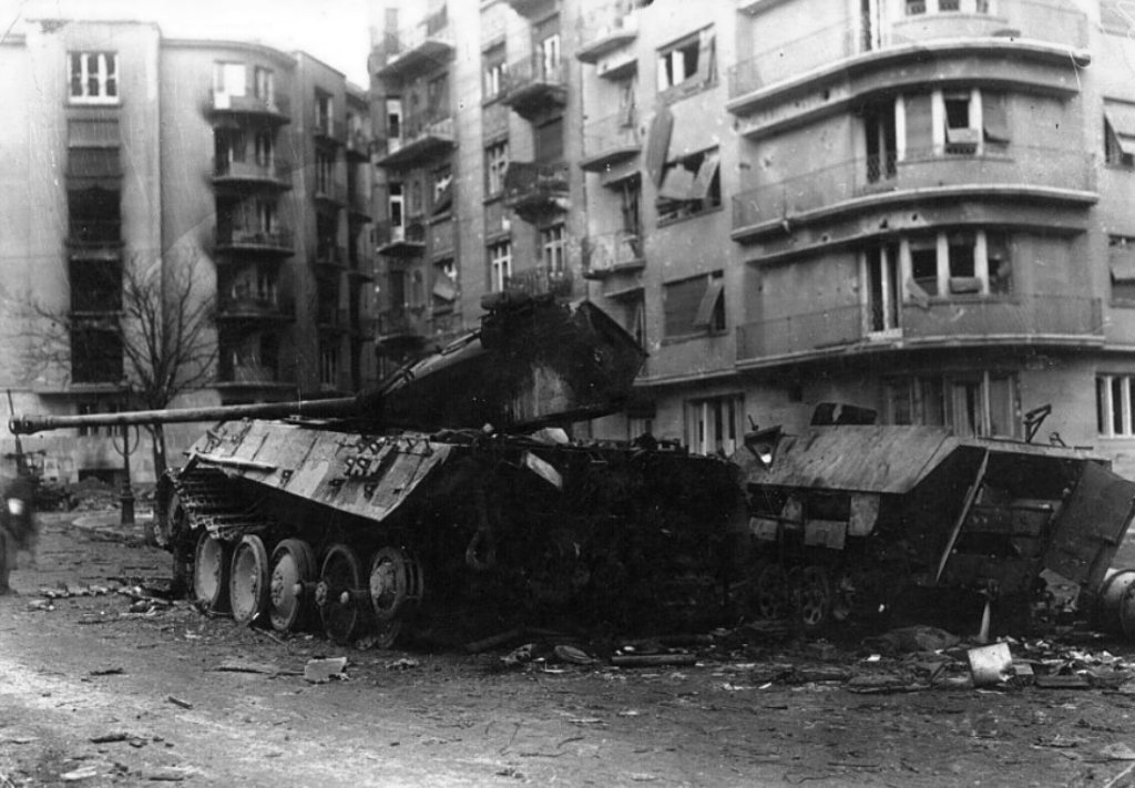 на улицах Будапешта