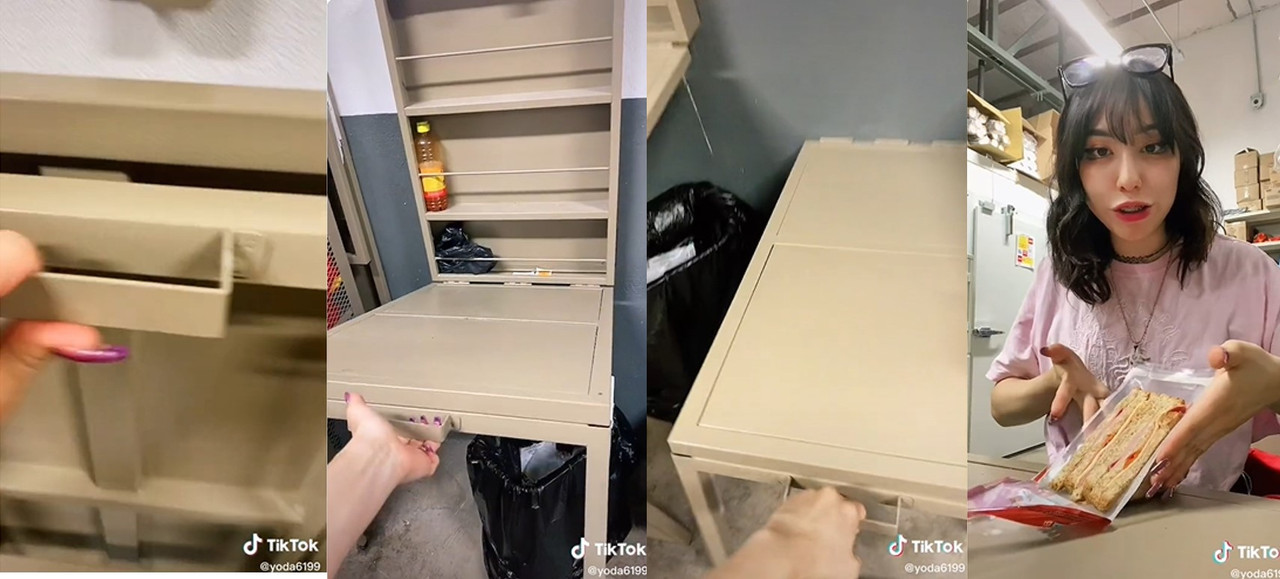 Oxxo cuenta con un comedor secreto para empleados