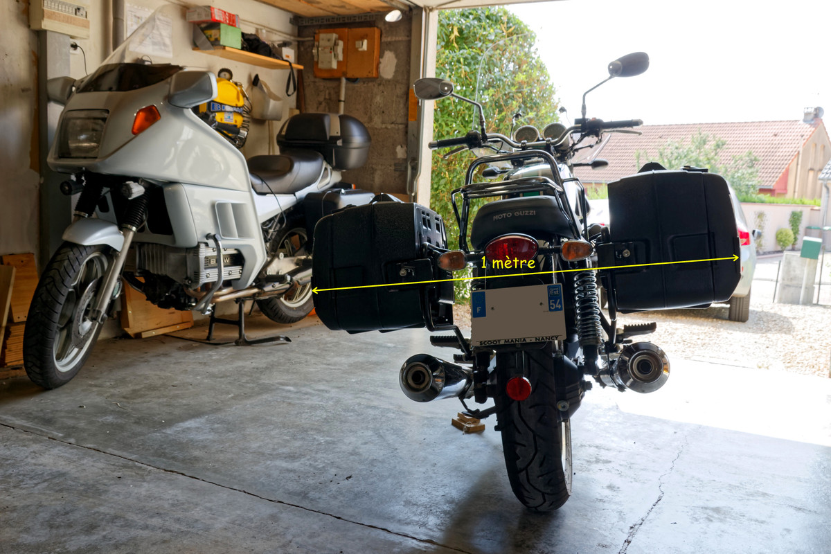 a - Vue d'ensemble arrière 40 l