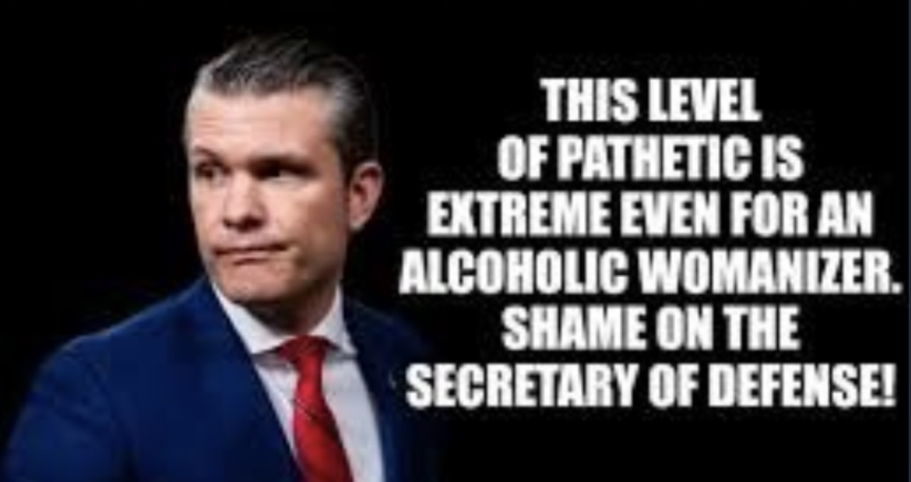hegsethpathetic