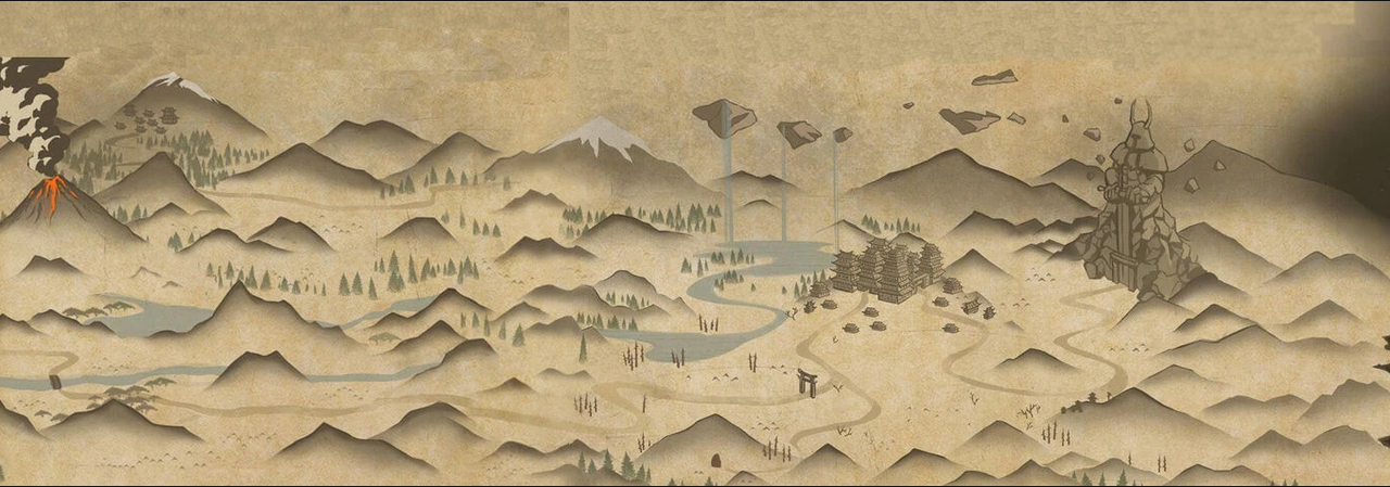 Shadow Fight 2; Map; Acts V & VI