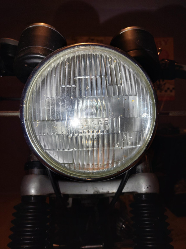 Original LUCAS headlight