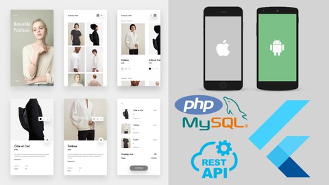 Learn GetX Flutter & Build Shopping App | PHP MySQL Backend