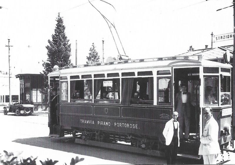 Tramvaj u Piranu Piran-Tram03