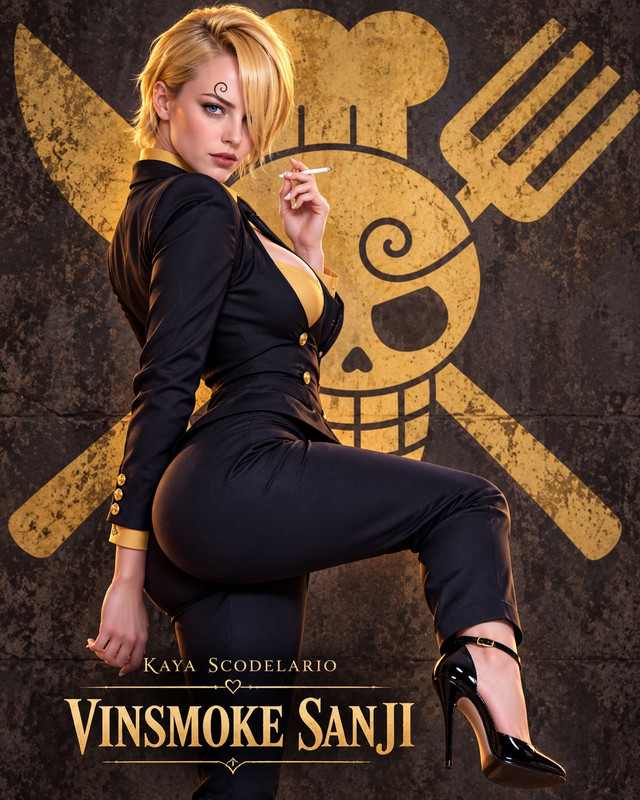 Kaya Scodlario Vinsmoke Sanji