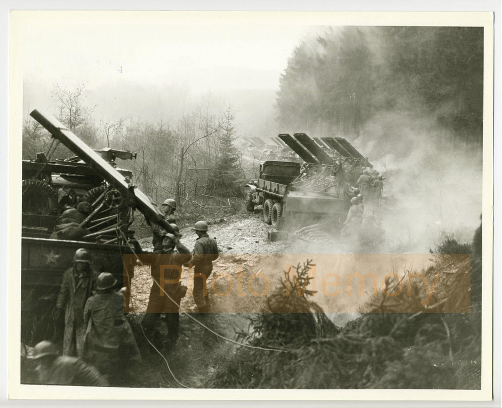 Germany - GMC CCKW Rockets Launcher in Hürtgen F