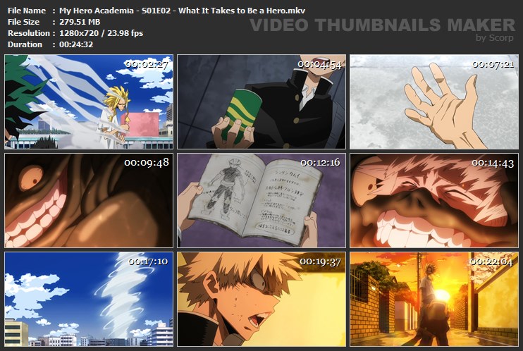 My Hero Academia - S01E02 - What It Takes to Be a Hero.mkv