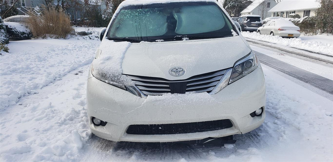 Snow damaged front bumper (options?) Toyota Sienna Forum