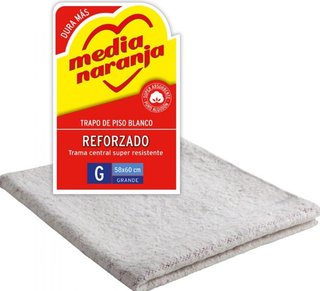 3728 | Trapo De Piso Blanco Grande