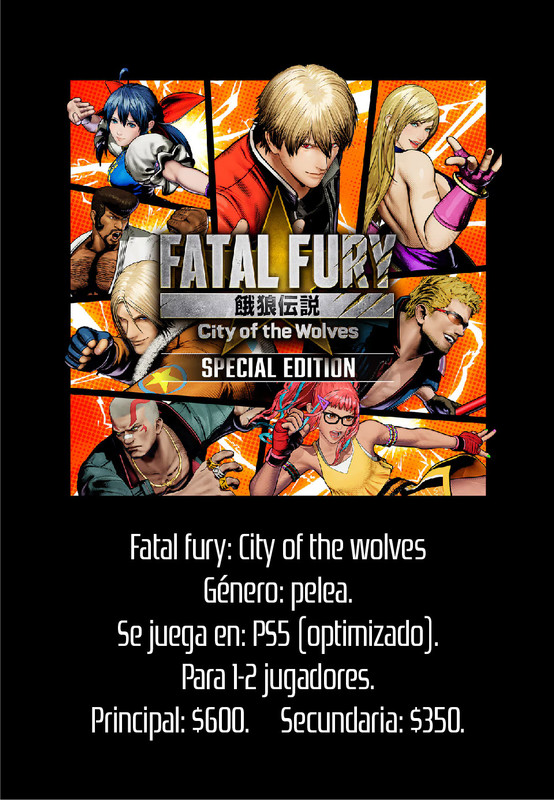 Fatal Fury City Of Wolves