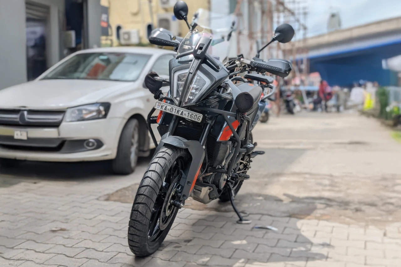 KTM 390 Adventure tyre fitment context