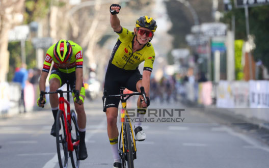 Bouwman vince la terza tappa della corsa intitolata a Fausto Coppi e Gino Bartali (foto Massimo Fulgenzi / SprintCyclingAgency)