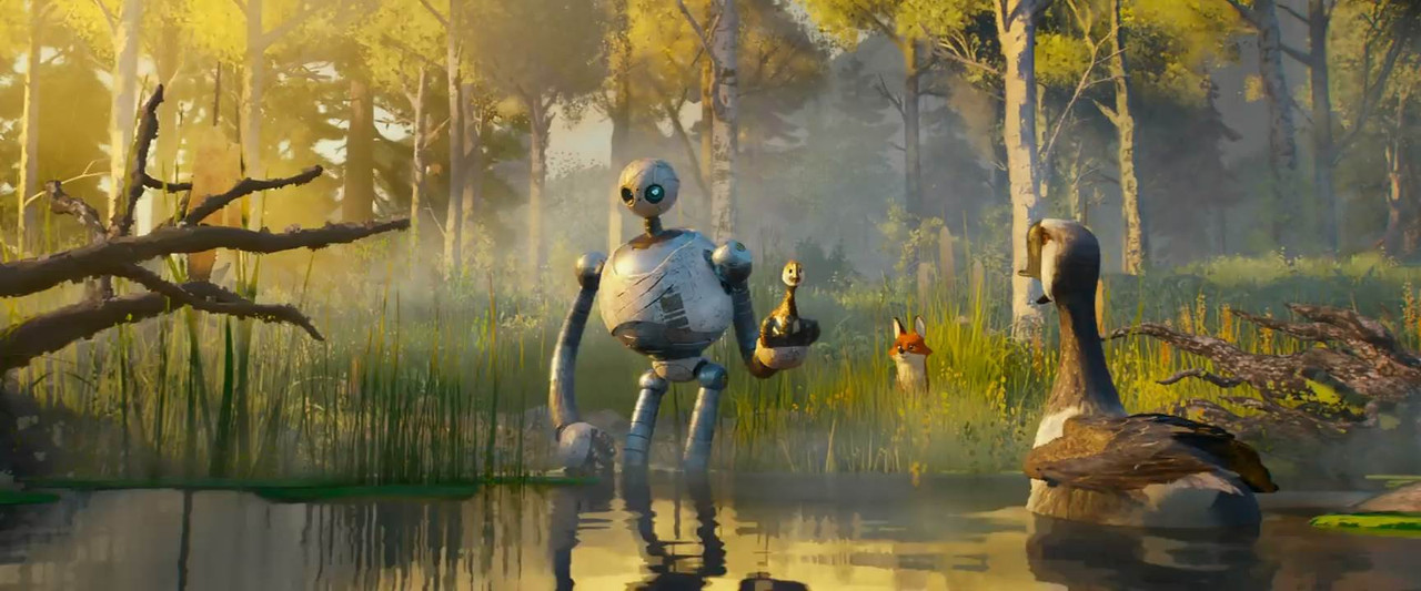 The Wild Robot 2024 BluRay [Hindi + Tamil + Telugu + English] 480p, 720p, 1080p ESub Screenshot