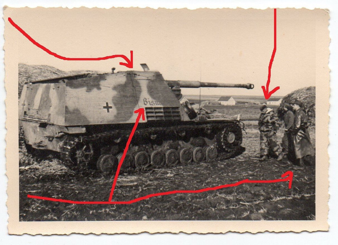 Hornisse Panzerjäger Nashorn (Sd.Kfz. 164) Camo 