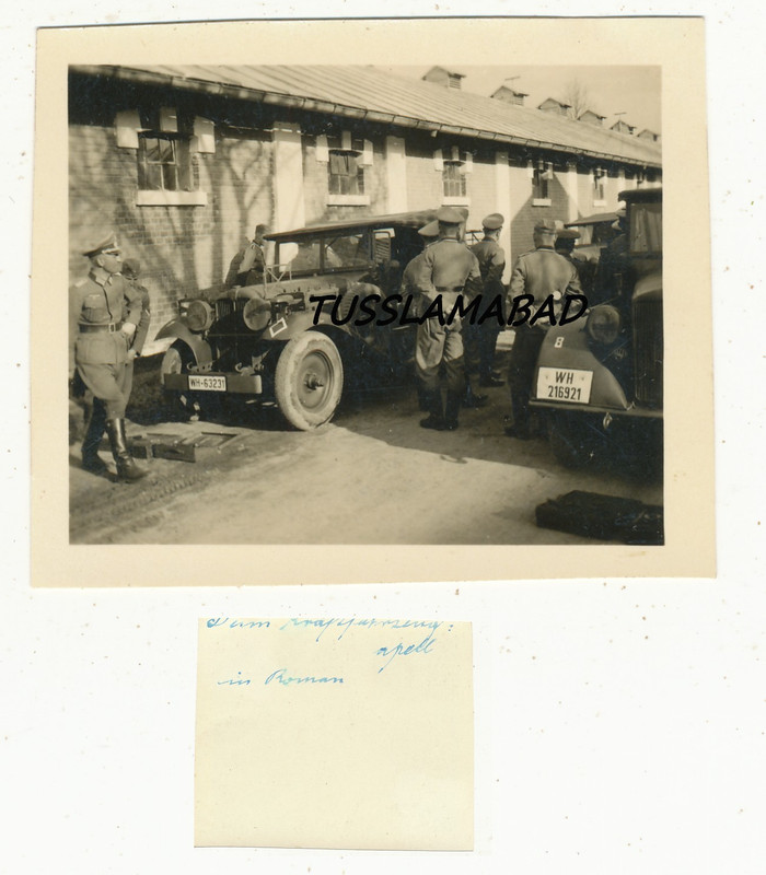 Roman Rumänien Soldaten Fahrzeuge Pkw Kfz Kennun