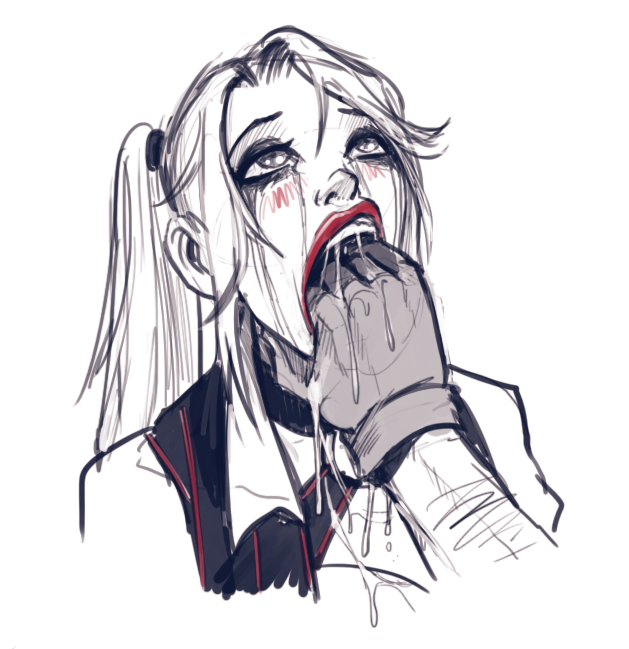 Harley Quinn Superslut Erojins (4)