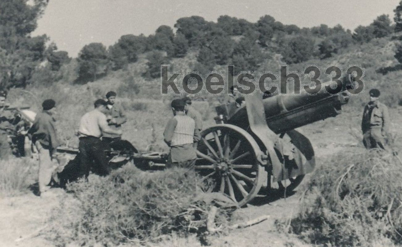 Feldhaubitze Legion Condor Spanien LC 1938 — Postimages