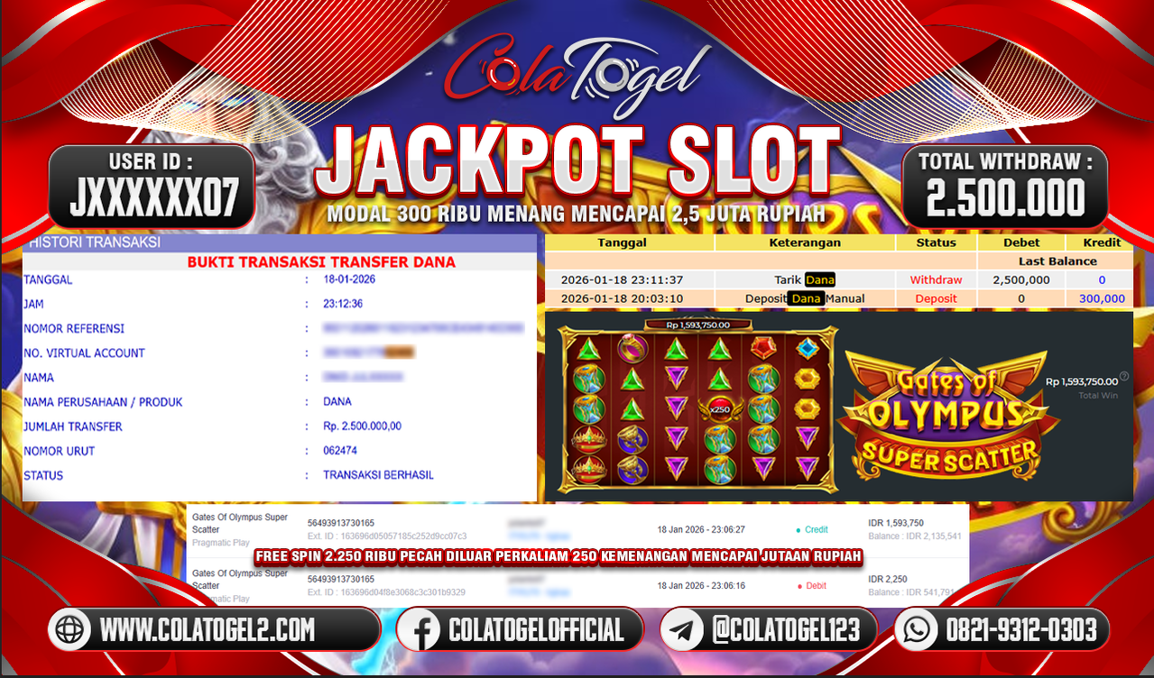 JACKPOT SLOT GACOR!!