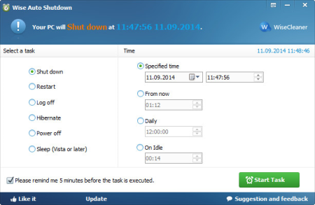 Wise Auto Shutdown 2.0.2.103 Multilingual