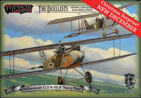 1/32 - Halberstadt Cl.II (early & late) by Wingnut Wings - test